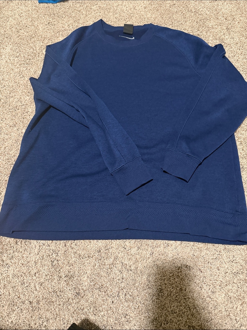 Nike Golf Dri-FIT Dry Top Crew Sweater  Men's Crewneck Sweater - Navy